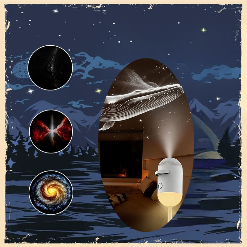 NightAura Pro™ Galaxy Star Projector